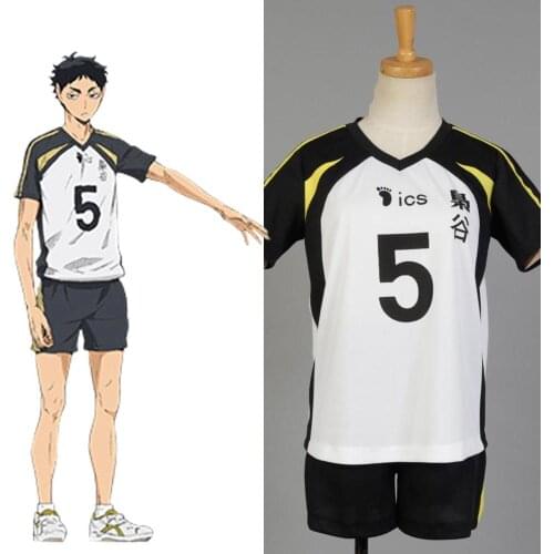 Fukurodani Uniform akaashi keiji Koutarou Team haikyuu Cosplay Costume Keiji Akaashi Jersey Cosplay Costume