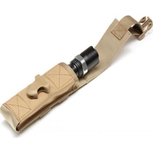 Military Multi-function Bag Molle Flashlight Pouches Tactical Magazine Pouch Airsoft Flashlight Holder Case for Hunting Camping