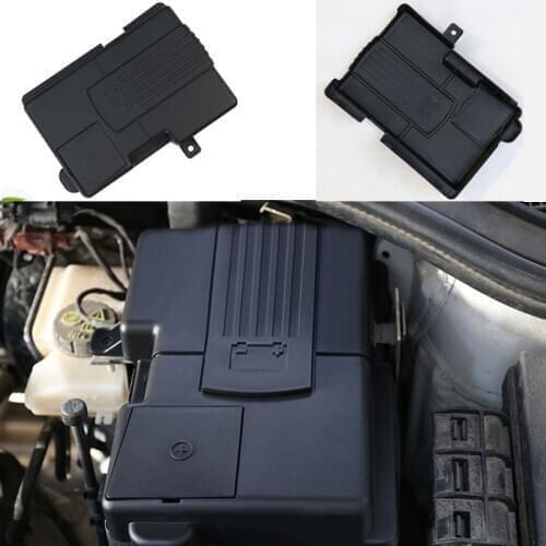 For Volkswagen VW Jetta MK7 2019 2020 Accessories Car Battery Negative Protection Cover Engine Battery Protective Box