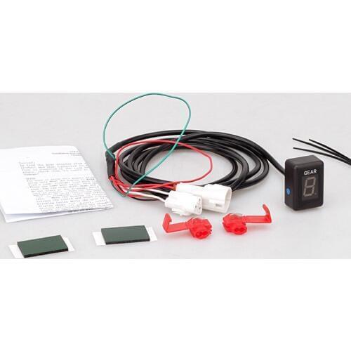 Motorcycle LCD Electronics 6 Speed 1-6 Level Gear Indicator Digital Gear Meter For Yamaha FZ1 FZ6 FZ8 FAZER FJR1300 FJR 1300