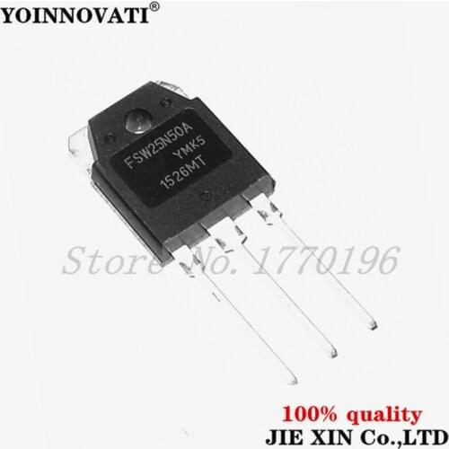 10Pcs FSW25N50A 25N50A TO-3P 500V 25A best quality