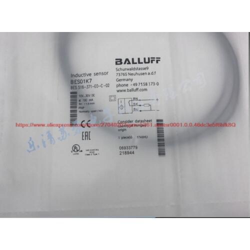 100% NEW BES01K7 BES 516-371-EO-C-02/BES 516-371-E0-C-02 Proximity Switch DC PNP Normally Open Sensor