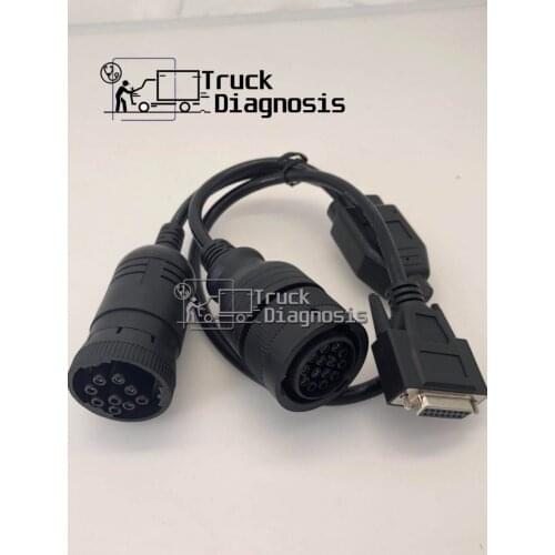 9 pin + 14 pin connector cable for ET 3 Communication comm 3 excavator diagnostic tool adapter III