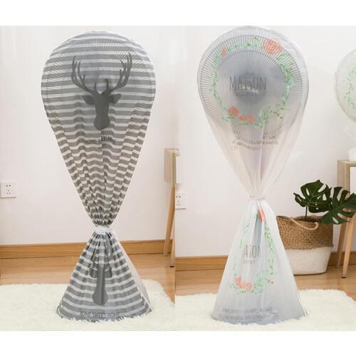 Household Electric Fan Cover Stand Fan Dust Cover All Inclusive Standing Fan Cover funda para ventilador 선풍기커버