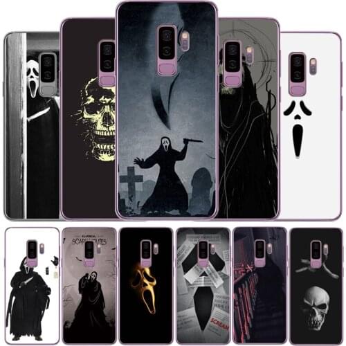 Ghostface Scream phone case For Samsung S7 S8 S9 S10 S20 EDGE Plus Lite note8 note9 note10 soft Back Cover Silicone
