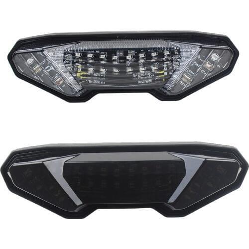 For YAMAHA MT-09 FZ-09 14-16, FJ-09 MT09 Tracer 15-16, Motorcycle Integrated LED Tail Light Turn signal Lamp Assembly Smoke