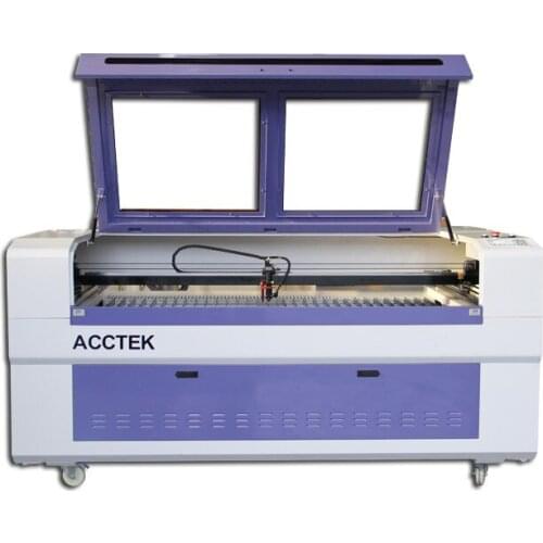China Jinan AccTek high work efficiency engraving wood acrylic paper 90W milling laser machine AKJ1390