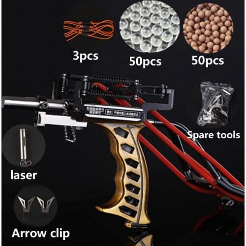 Powerful Catapult Full Set Fishing Slingshot Arrow Laser Slingshot Bow Powerful Fishing Catapult Large strong Slingshot Hunting