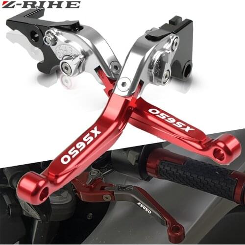 Motorcycle Accessories Aluminum Adjustable Folding Extendable Brake Clutch Levers For YAMAHA XS650 XS 650 1977 1978 1979-1981