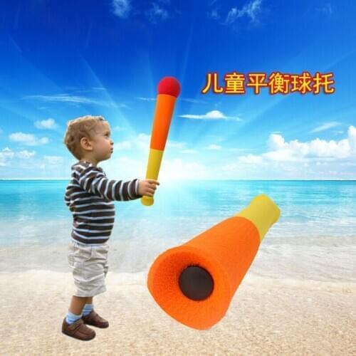 Soft ball toy Children 's Balance Soft Ball Bat Stick Training Hand-eye Coordination Kindergarten Balance Sense Of Training