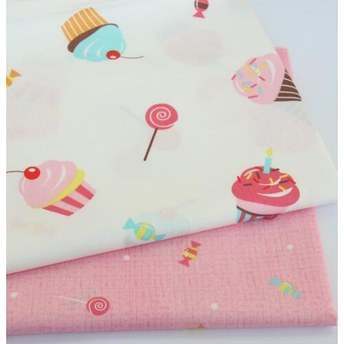 100% Cotton Bed Sheet fabric Kids Cotton cloth for DIY Sewing Quilting Fat Quarters Material For Baby&Child