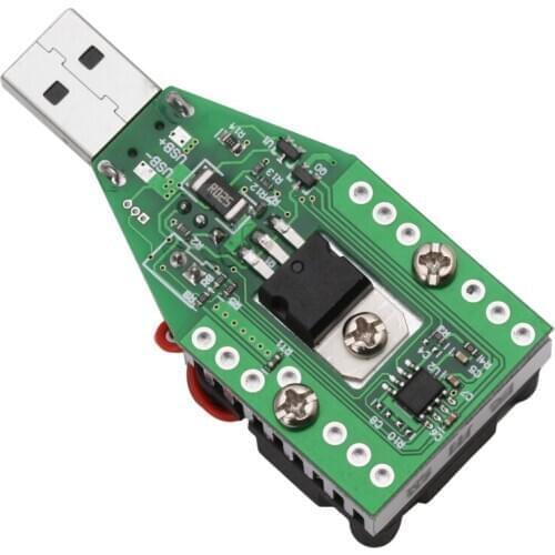 DC 3.7~13V USB 15W Adjustable Constant Current Electronic Load Discharger