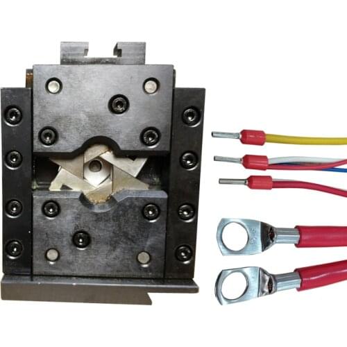 Hexagonal Terminal U-shape Mold Hexagon Crimping Aplicator Change Free for Terminal Crimping Machine Customized Mold OTP