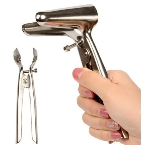 Vagina Speculum anal Expansion Stainless Steel Vaginal Anal Dilator Vagina peeping Medical checking Device Sex adult bdsm toys