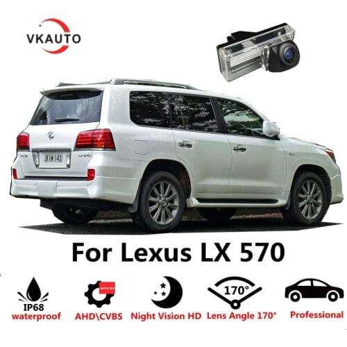 VKAUTO Camera For TLC 200 TLC150 Without Spare Wheel HD CCD Night Vision