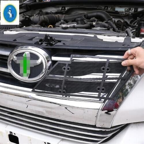 Yimaautotrims Auto Accessory Front Grille Insert Net Insect Screening Mesh Protect Cover Trim Fit For Toyota 4Runner 2010 - 2019