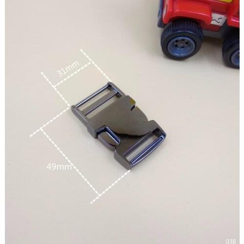 1" High Quality Steel Quick Side Release Metal Buckles Shackle For 25mm Webbing 4Pcs DIY Belts Dog Leashes Clothes Accessories