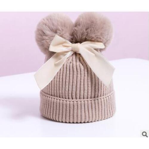 1122 Cute Knitted Caps Fashion Visor Hats Cotton Baby Caps