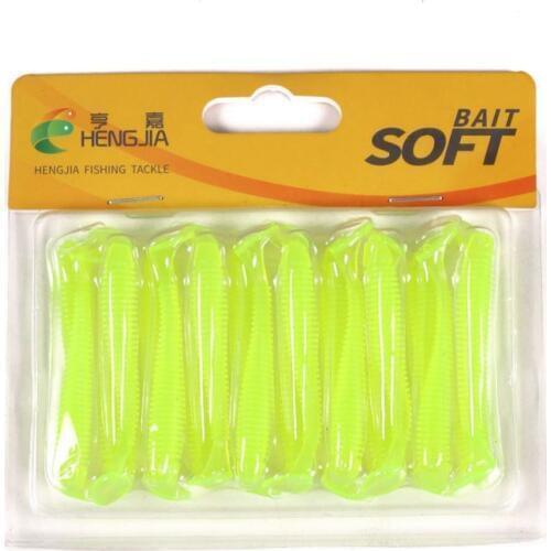 20Pcs Silicone Rubber Fishing Bait Fishing Lure Worm Carp Fishing Bait Artificial Fly Fising Soft Lures