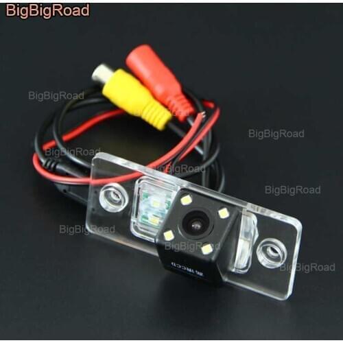 BigBigRoad Car Intelligent Track Rear View Camera For Volkswagen Touran / Golf Touran /Jetta MK4 / Bora A4 / Touareg / Tiguan