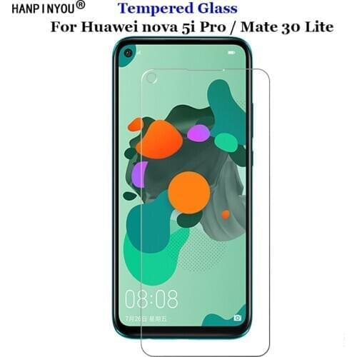 For Huawei Mate 30 Lite 30Lite Tempered Glass 9H 2.5D Premium Screen Protector Film For Huawei nova 5i Pro 6.26"