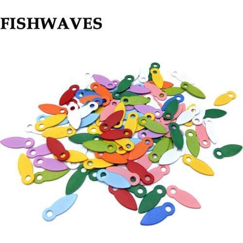 FISHWAVES 100Pcs 10 Colors Brads Diy Photo Album Frame Decoration Brads Embellishment Scrapbooking For Rotating Locks Buttons