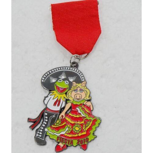 Custom Fiesta Medal 2019 In Fashion With Ribbon