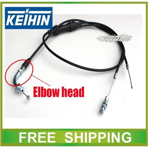 Keihin mikuni ttr irbis 150cc 200cc 250cc cg Motorcycle dirt bike unlimited universal dual throttle cable elbow head accessories
