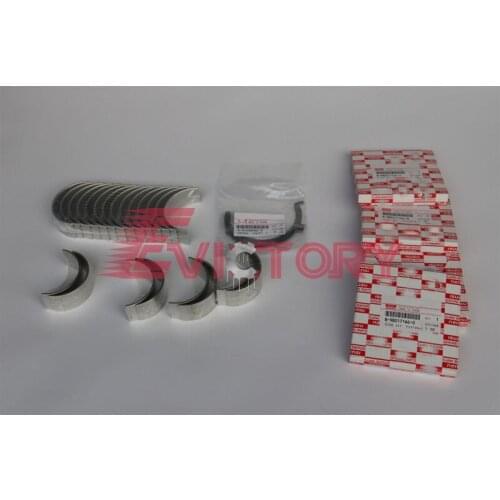 For ISUZU 4HK1T 4HK1-T overhaul kit water oil pump conrod valve gasket piston