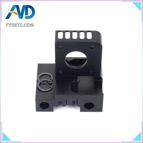 Black Aluminum Alloy X Shaft Carriage Kit Nema 17 Motor Mount +X Slider+ Belt Clip For Prusa I3 MK2 E3d Titan Aero Extruder