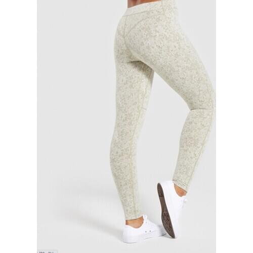 New Digital Printed Yoga Pants Stitching Hip Lifting Slim High Waist Leggings Female