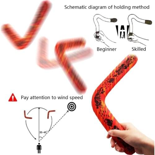 M17A Throwback Boomerang Flying Disc Outdoor Sports Game Easy Flyer Interactive Family Activity Disc Sport for Kid Beach Play