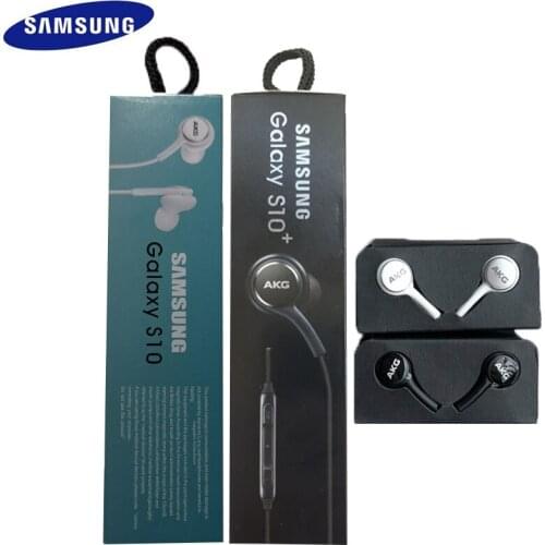 Samsung original Earphones IG955 3.5mm In-ear with Microphone Wired Headset for AKG Samsung Galaxy S10+ S10 S9 S8 huawe