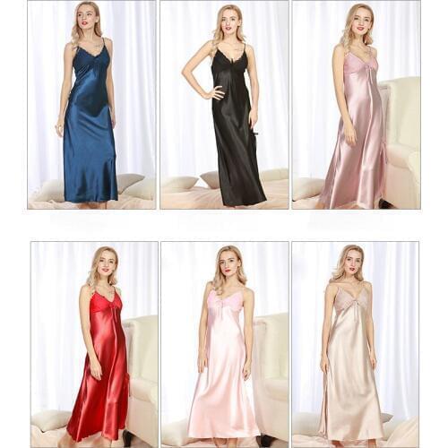 NEW Women Sleepwear Silk Pajamas Set Long Sleeve Sleepwear Pajamas Suit Female Homewear CQ311