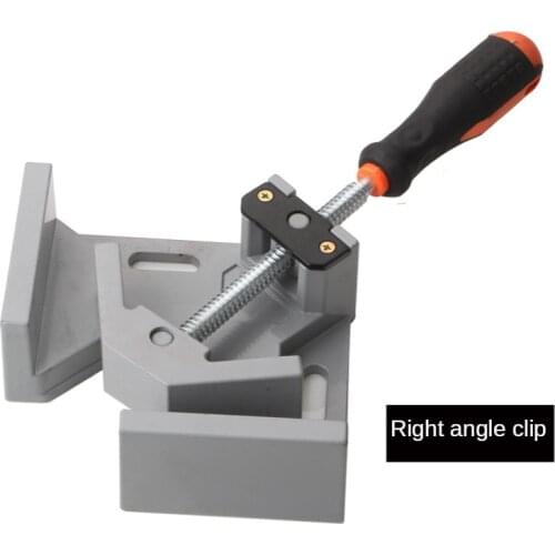90 Degree Clamp Adjustable Woodworking Frame Clip Tools Carpenter Clip Angle Clamp Right Angle Single Handle Clip Tool