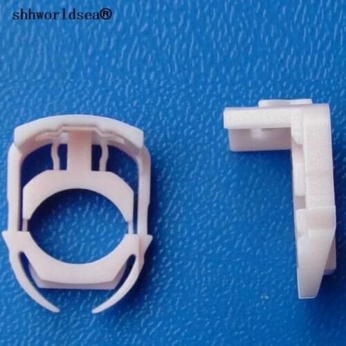 Shhworldsea 100pcs auto clip and fasteners Fuel pipe clamp for FORD#7L3Z-9S317-A(7L3Z9S317A)