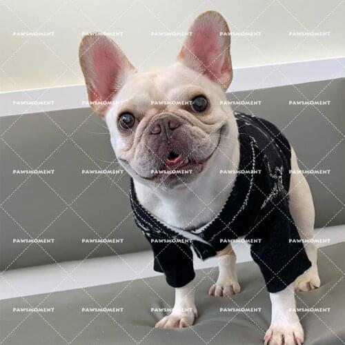 Winter Fashion Pet Dog Clothes for Small Dogs French Bulldog Double Sided Sweater for Yorkies Apparel Dog Accessories PC1587