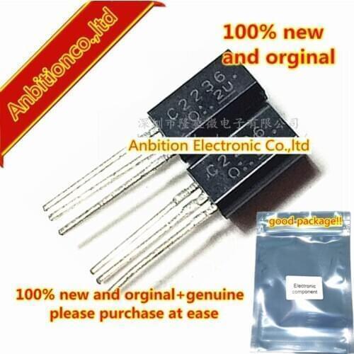 10pcs 100% new original 2SC2236 C2236 TO-92L MOS NPN TRANSISTOR (AUDIO POWER AMPLIFIER APPLICATIONS) in stock