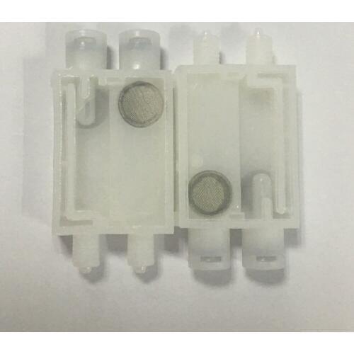 10pcs /lot 2-3mm connector For Titanjet Xenons Wit-color Sky-color Lecai Smart color printer dx7 print head damper solvent