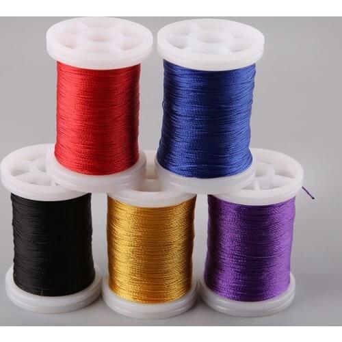5 Color 0.4 mm 120 Meters Long Multirole Band Sewing Trim High-quality Chord Line Special Recurve For Winding Chords