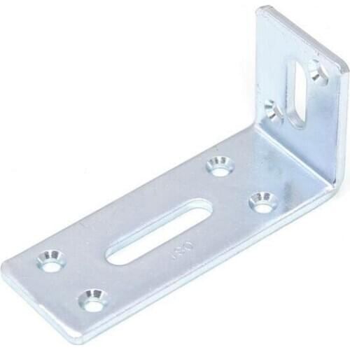 90 degrees Right angle thickened 3mm L-type connector 40x80x30 M4.5 screw furniture corner