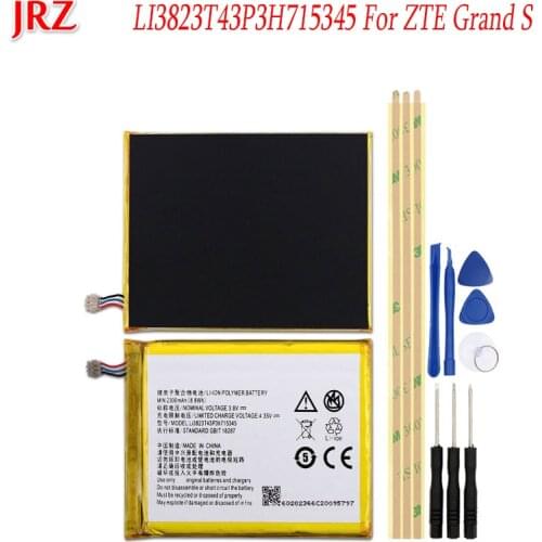 Battery For ZTE Grand S Flex MF910 MF910S MF910L MF920 MF920S Accumulator 2000mAh LI3823T43P3H715345 LI3820T43P3H715345