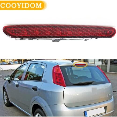 Car Red Rear Tail Third Brake Stop Light For Fiat Grande Punto/Grande Punto Abarth/Fiat Punto Evo 51974522 51722247 Car-styling