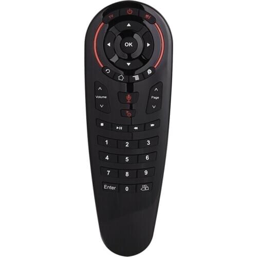 G30S 2.4G Wireless Remote Control Voice Air Mouse 33 Keys IR Learning Gyro Sensing Smart Remote for Game Android Tv Box