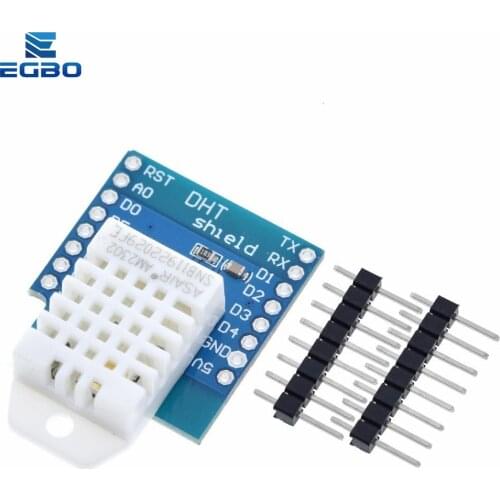 EGBO DHT Pro Shield for D1 mini DHT22 Single-bus digital temperature and humidity sensor module sensor