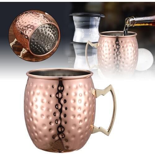 Stainless Steel Moscow Mule Hot Drink Coffee Chocolate Tea Mug