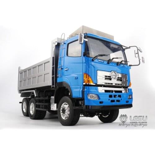 LESU 1/14 HN700 TMY 6x6 Hydraulic Dumper Truck Model ESC Motor Servo TH08015