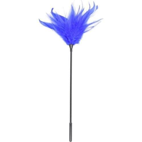 Soft Flirting Feather Whip Touch Smooth comfortable Feather Tickler Whip For Adult Women Men Game Play for Couple