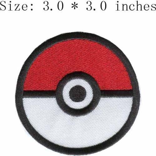 Pokemon GO 3.0"wide embroidery patch for Pet Raising/Game genie/Gym Battles
