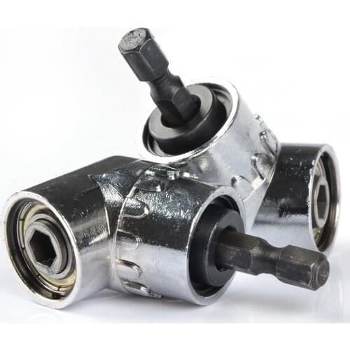 New Adjustable 105 Degree Right Angle Driver Screwdriver Hand Tools Set 1/4 Hex Shank For Power Drill Screwdriver Bits Tools